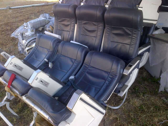Aircraft seats for bar or other