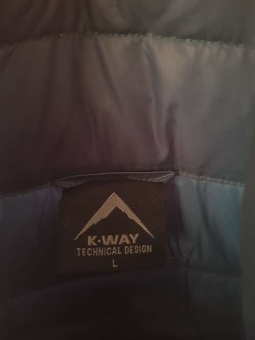 K-Way ''Drake'' Feather Winter Jacket Size L