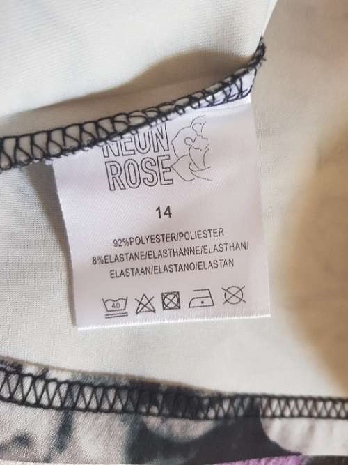 Flower Print top Size 14