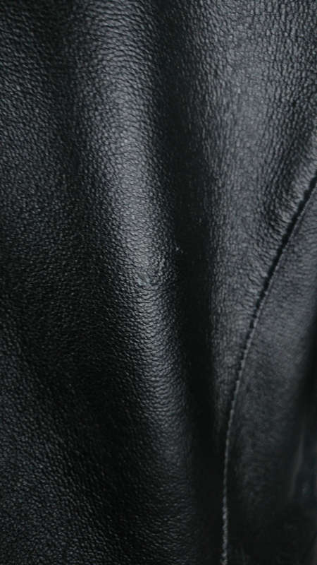 FLASH SALE 50% OFF Ladies Black Genuine leather Jacket Size 34