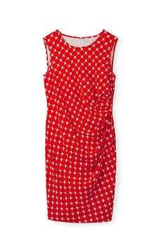 SALE! *Country Road* Red and White patterned Dress - Size 12