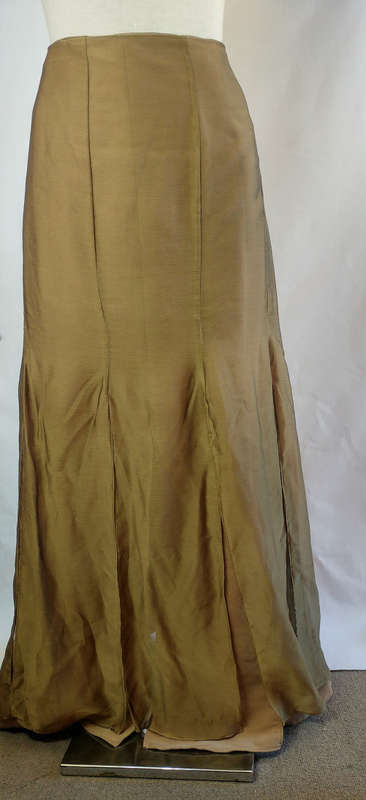 * Arwen Garmentry* Suede and Satin Corset with skirt - Size 14/16