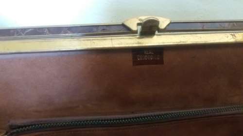 Authentic Crocodile Leather Handbag