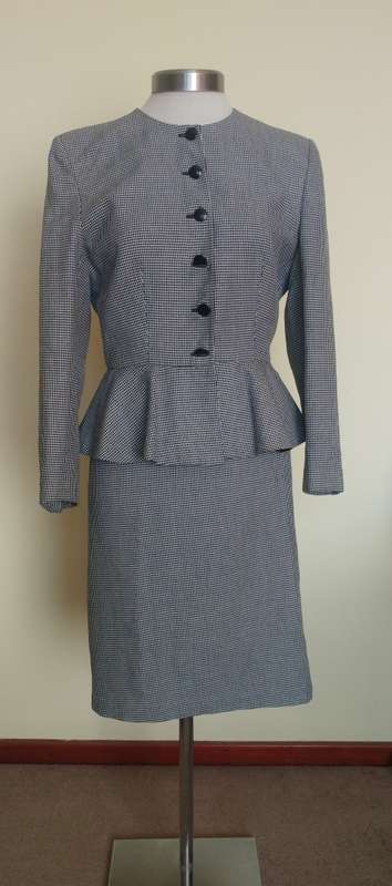 80s 2 piece Jacket and Skirt - Size 34