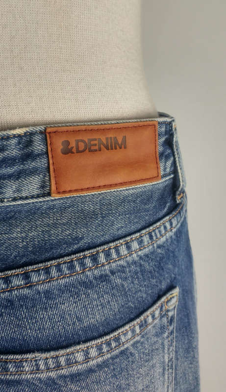 Distressed Denim Boyfriend Jeans by H&M - Size 10