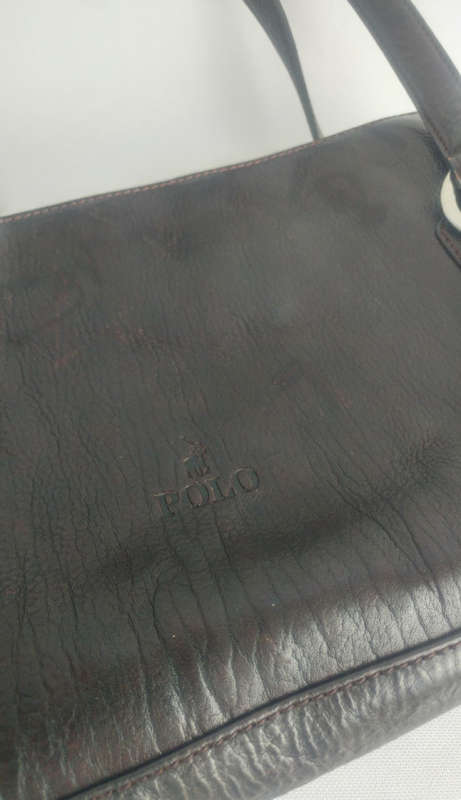 POLO Chocolate Brown Shoulder Bag