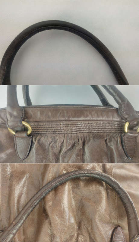 XL Leather bag by Luella