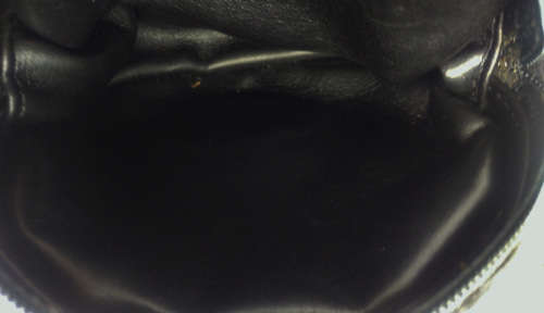 80s Style `Chanel` Oval Leather handbag