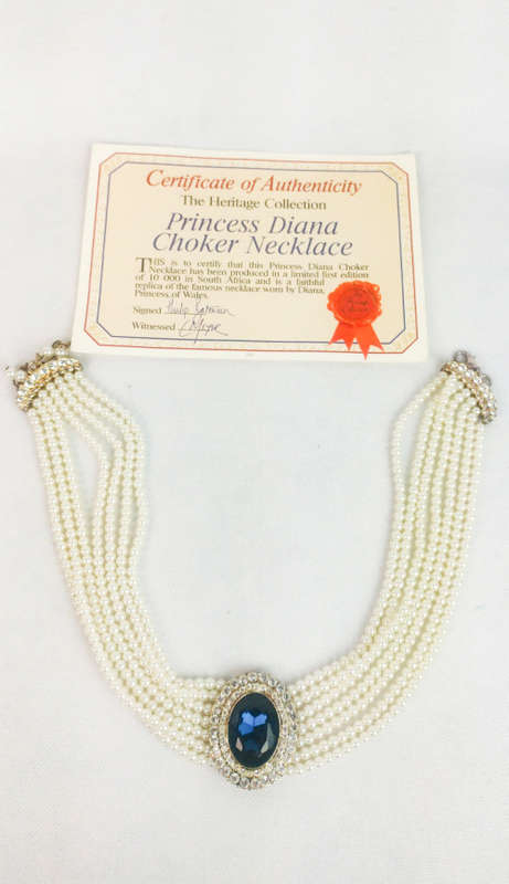 Replica `Princess Diana Choker Necklace`