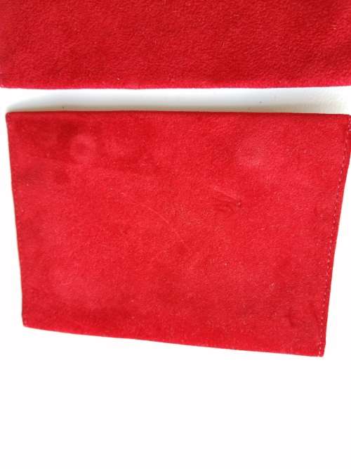 Cartier Red Felt Pouches