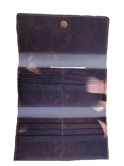 BMW Genuine Leather Ladies Fold Over Wallet