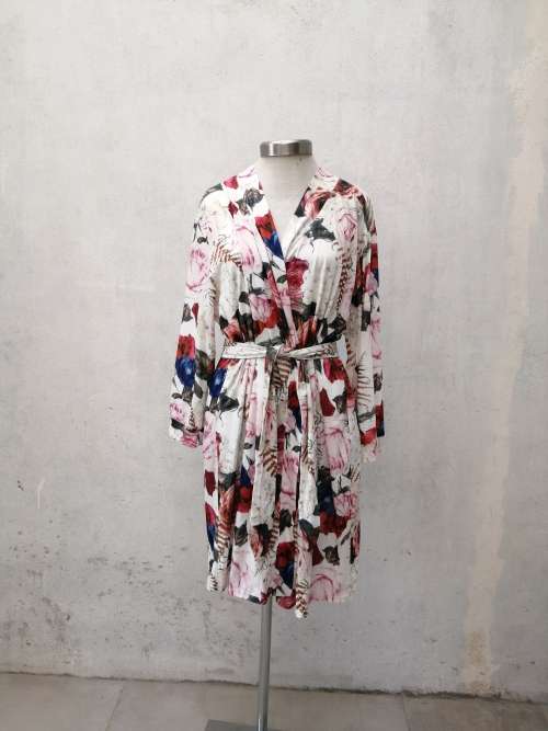 Roses Dressing Gown XL