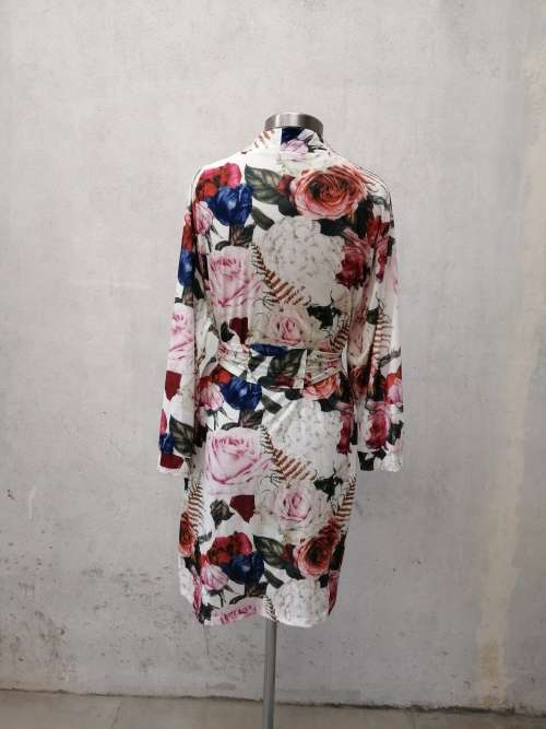 Roses Dressing Gown XL