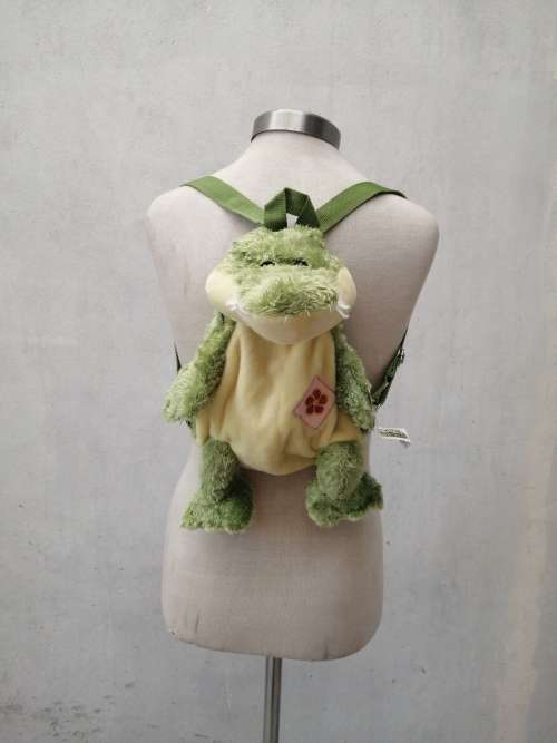 Plush Croc Backpack