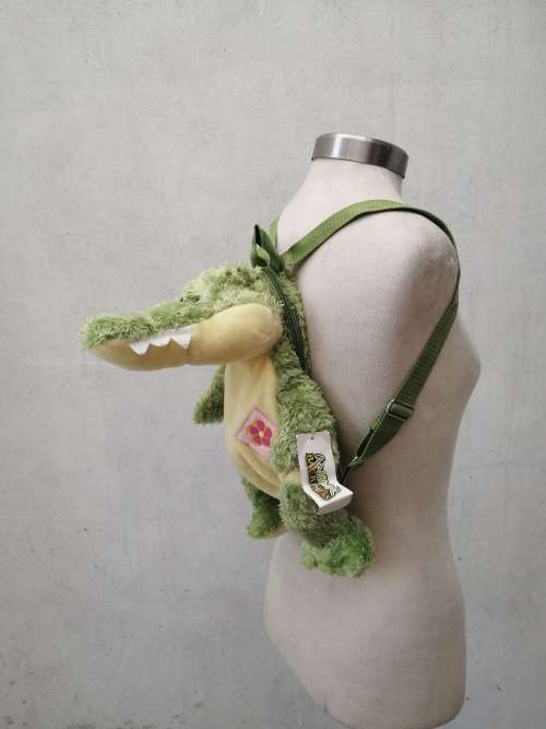Plush Croc Backpack