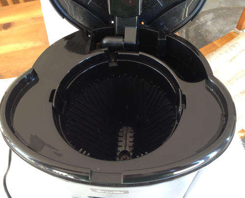 top view of the automatic programmable 12 cup coffee machine