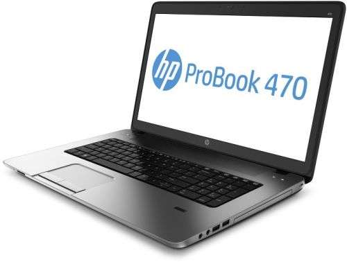 HP ProBook i7 QC 4th Gen 12GB Ram 1TB HDD 17.3" AMD 2GB 8750M Fingerprint Win 10.1 Free Bag & Mouse