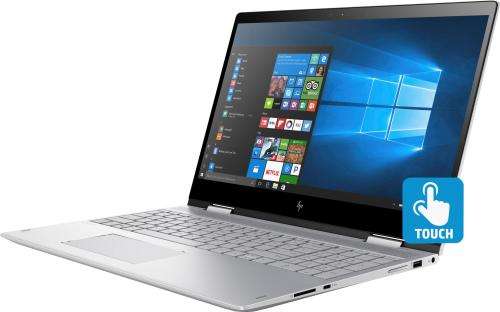 HP Envy 15 x360 Touch i7 7th Gen 16GB Ram 256GB SSD+1TB HDD LED KB USBC Office 2019 Stylus Bag Mouse