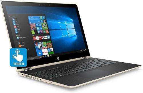 HP Pavilion Gold i7 8th 16GB Ram 256GB SSD+1TB HDD AMD 9h Battery USBC Bang & Olufsen LED Key Stylus