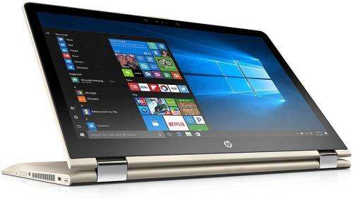 HP Pavilion Gold i7 8th 16GB Ram 256GB SSD+1TB HDD AMD 9h Battery USBC Bang & Olufsen LED Key Stylus