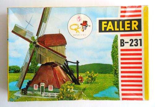 FALLER HO MODEL DUTCH WINDMILL