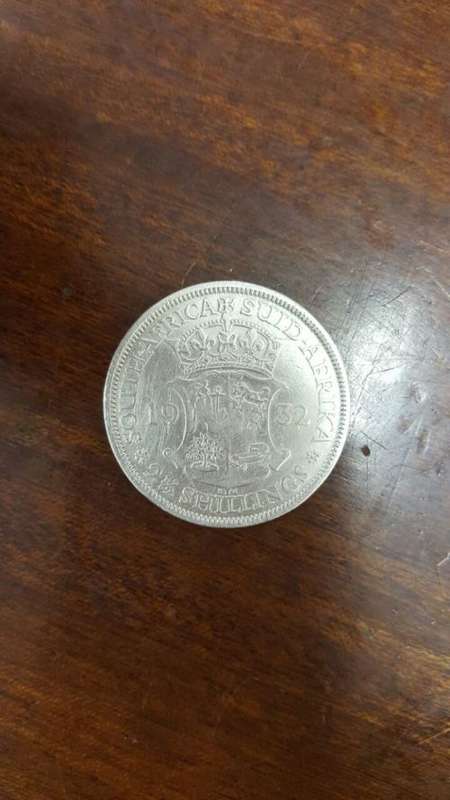 UNION OF SOUTH AFRICA 1932 - 2.5 SHILLING