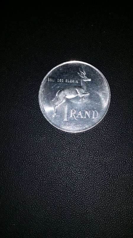 REPUBLIC OF SOUTH AFRICA 1966 - R 1 (AFRIKAANS)