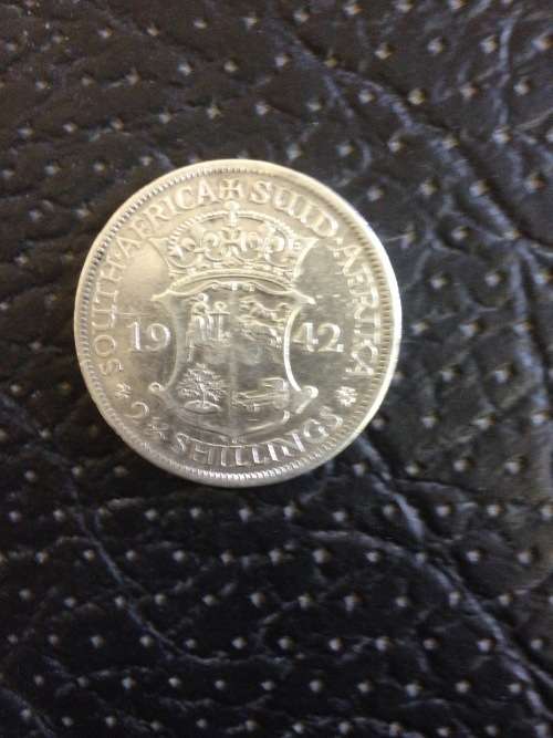 UNION OF SOUTH AFRICA 1942 - TWO AND A HALF SHILLING
