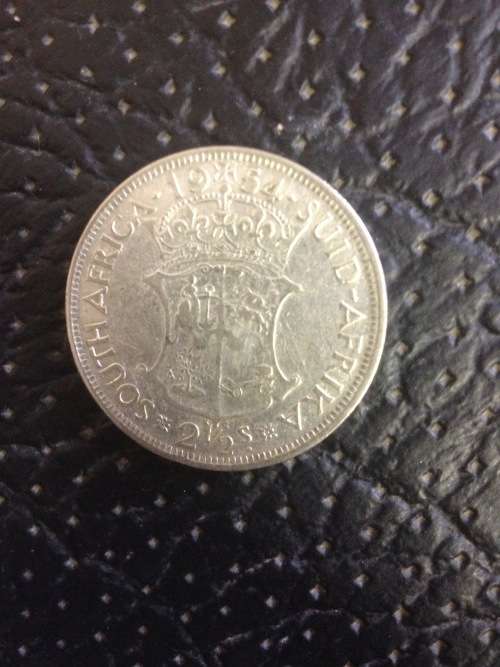 UNION OF SOUTH AFRICA 1954 - TWO AND A HALF SHILLING
