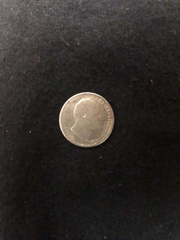 ANTIQUE 1831 GREAT BRITAIN SILVER SIXPENCE