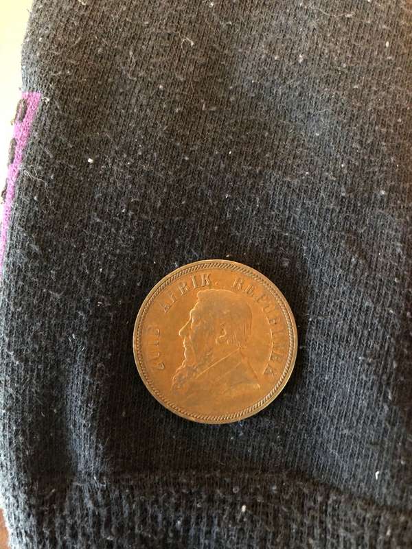 1898 PRE UNION ZAR ONE PENNY