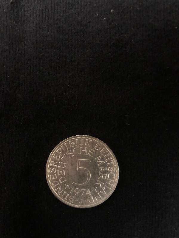1974 GERMANY 5 DEUTSCHMARK