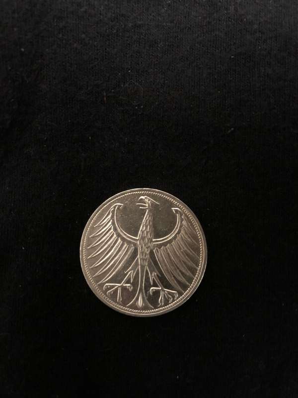 1966 GERMANY 5 DEUTSCHMARK