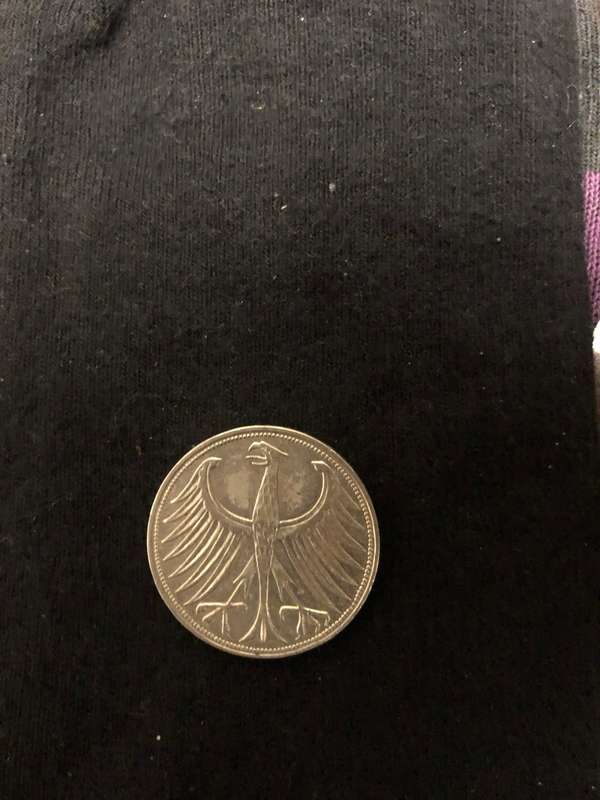 1951 GERMANY 5 DEUTSCHMARK