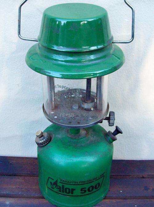 Vintage Valor 500 lamp