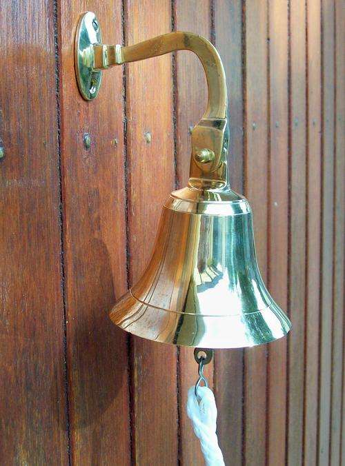 Brass Bell Bar or Ship