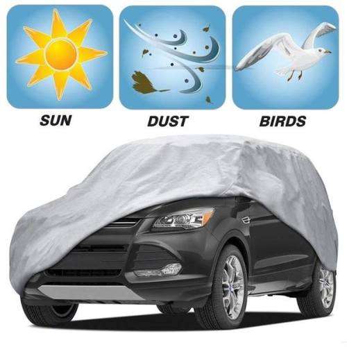 Car Cover Protection Cover Breathable Outdoor Indoor for All Season All Weather Waterproof/Windproof