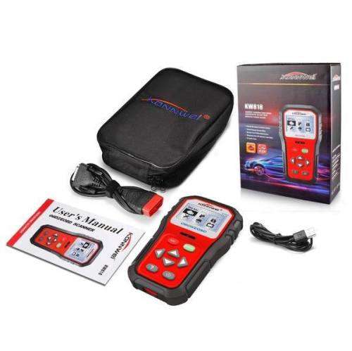 KW818 UNIVERSAL SCANNER OBD2 CODE READER