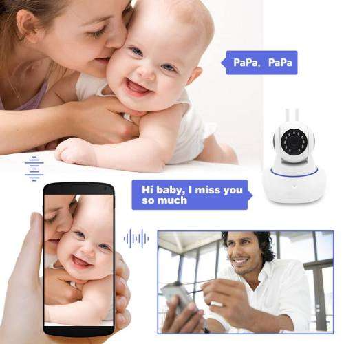 1080P WIRELESS CCTV WIFI CAMERA SURVEILLANCE SECURITY CAMERA STEREO NIGHT VISION BABY MONITOR