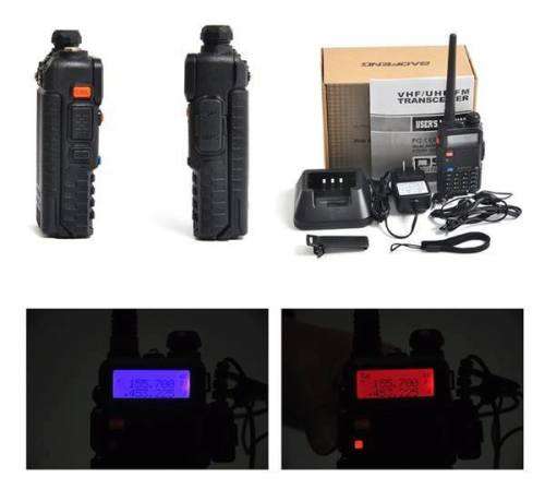 UV-5R VHF/UHF MHz Dual-Band CTCSS Walkie Talkies Two-way