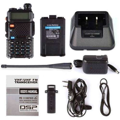 UV-5R VHF/UHF MHz Dual-Band CTCSS Walkie Talkies Two-way