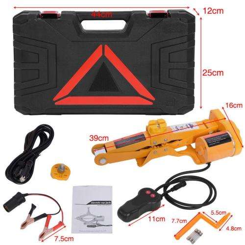 2 Ton Capacity 12V Electric Automotive Car Floor Jack Lift Stand Garage Stable