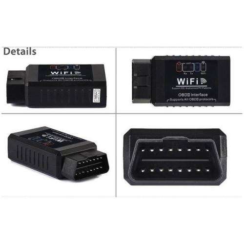 ELM327 V1.5 WIFI Scanner For Android IOS Diagnostic Tool ELM327 OBD2 Scanner