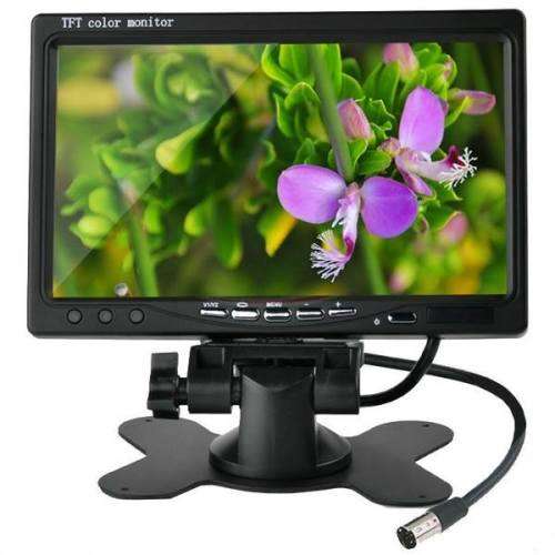 7" TFT Rear view Monitor System Kit+Wireless Car Reverse Backup Parking Camera
