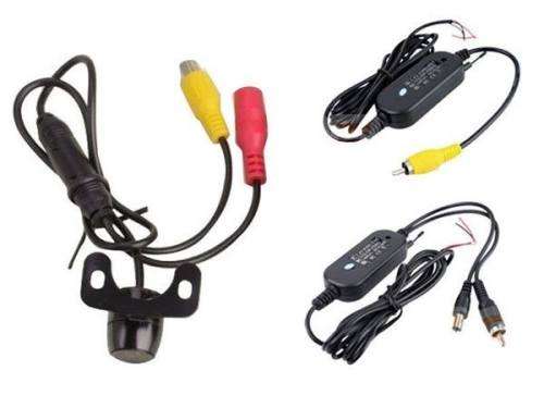 7" TFT Rear view Monitor System Kit+Wireless Car Reverse Backup Parking Camera