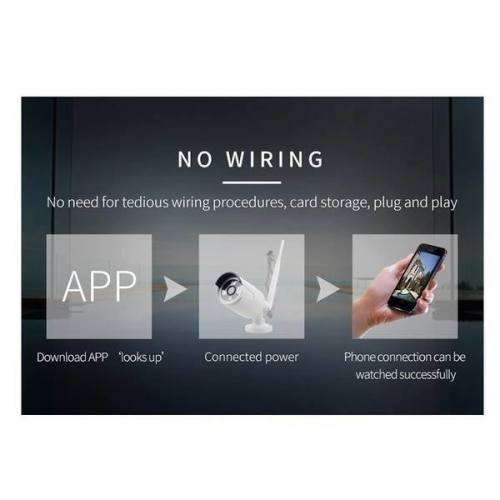 Wifi Security Camera Camera 4 Way Home Network Camera 1080P/960P/720P