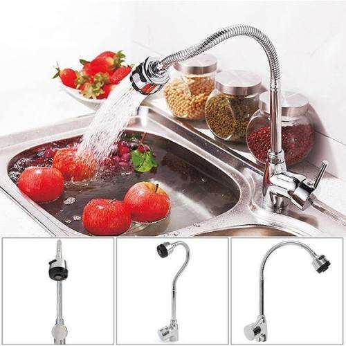 New Chrome Plated Water Tap Basin Kitchen Bathroom Wash Basin Faucet