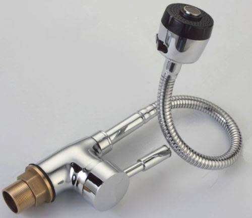 New Chrome Plated Water Tap Basin Kitchen Bathroom Wash Basin Faucet