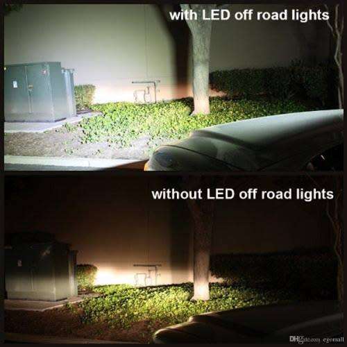 51W LED Spotlight - 7" 51W 17 LED Spotlight - 51W 7" Heavy Duty Spot Light in 2 available Colours