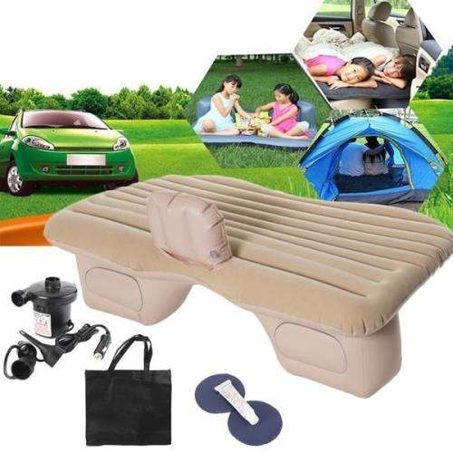 Multifunctional Inflatable Bed Car Back Seat Cover Car Air Mattress Travel Bed Inflatable